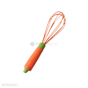 Good Sale Egg Whisk With Carrot Shape Handle