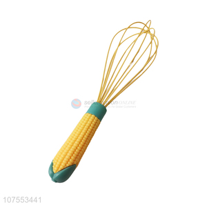 New Design Corn Shape Handle Egg Whisk Egg Breaker