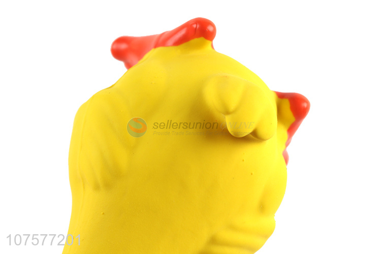 Good Sale Latex Squeaky Duck Pet Toy Soft Chew Toy