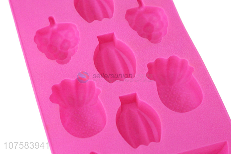 New Style Fruit Shape Silicone Ice Cube Tray Ice Mould