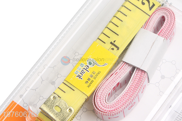 High Quality 2 Pieces Soft Tape Measure Clothing Tape Measure Set