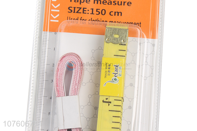 High Quality 2 Pieces Soft Tape Measure Clothing Tape Measure Set