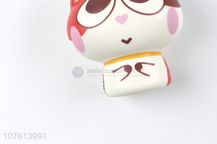 Big-eyed cat color cat sells cute and cute shape rebound toy