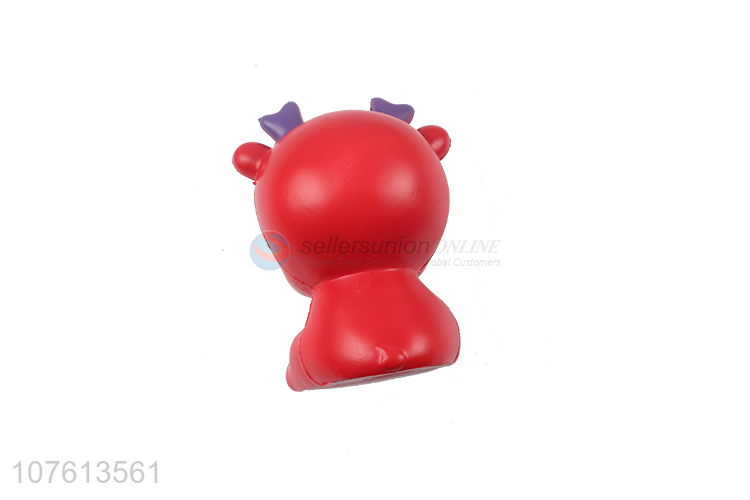 Cartoon Lovely Red fawn  Shape Wholesale Rebound toy