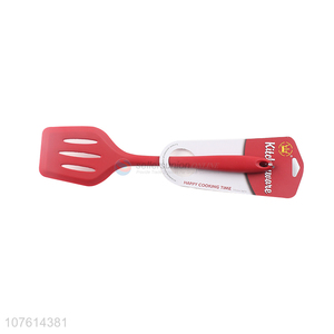 Low price heat resistant non-stick 100% silicone slotted turner