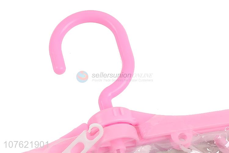 Good sale multifunctional plastic clothes hanger sock hanger underwear hanger