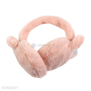 New arrival lovely winter warm plush earmuffs fashion fluffy earmuffs