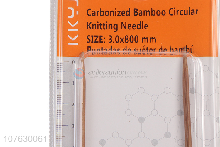 New arrival carbonized bamboo knitting needle sweater needle