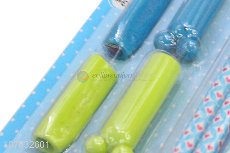 Best Selling Pencil With Pencil Cap Set Students Stationery