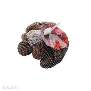 Competitive Price Colorful 2-3cm Stone Crafts With Net Bag