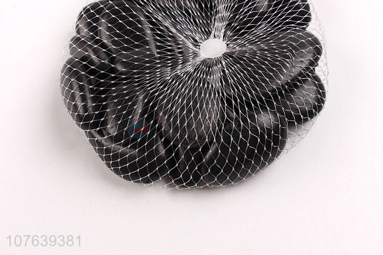 Good factory price 2-3cm balck stone with net bag