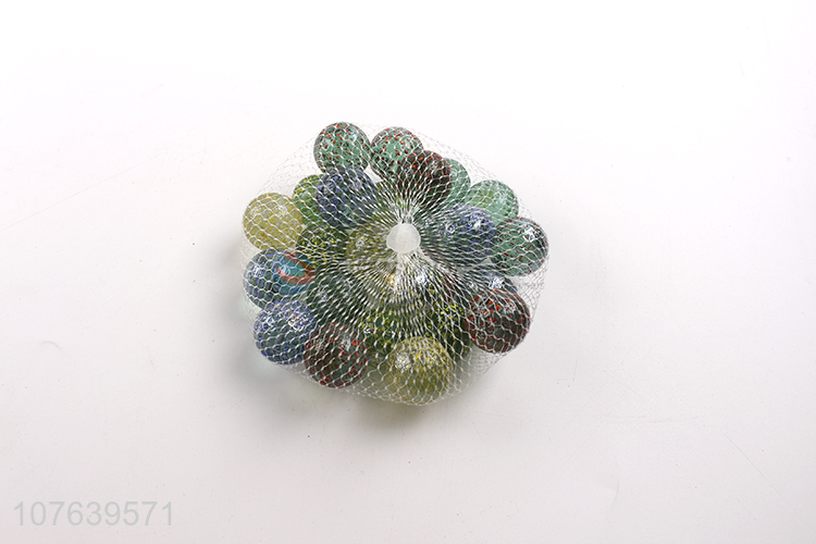 Factory direct supply transparent sesame bumpy touch glass ball