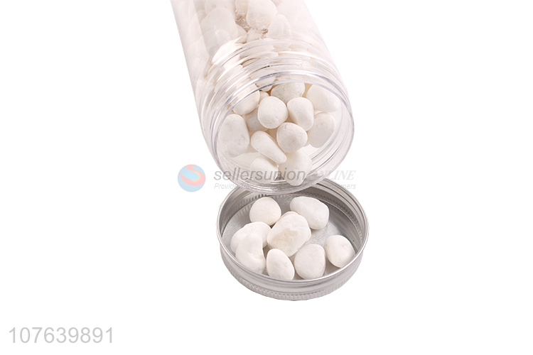 Hot sale 10-12mm bonsai decoration white stone