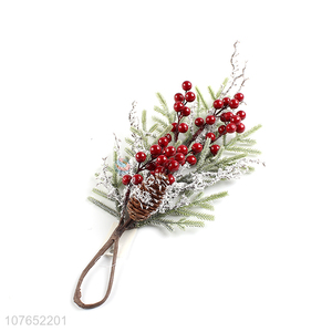 Wholesale Christmas Day Decoration Door Hanging Decoration Hanging Branch