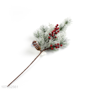 Simulation Christmas cedar long branch decoration