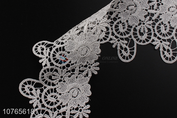 Good sale fashionable lace wide ribbon for decoration 