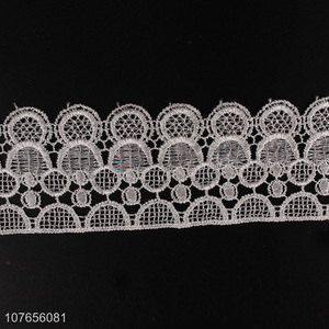 Classic design embroidery lace ribbon for garment accessories