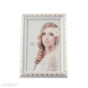 White wedding photo decoration frame decoration hanging on the wall