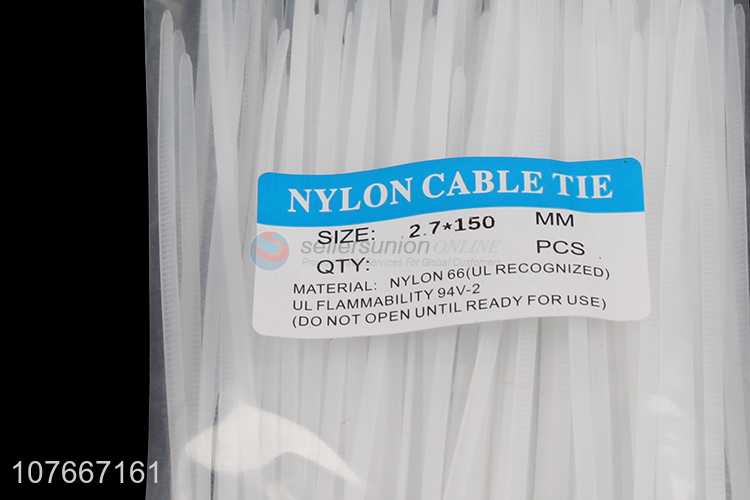 Latest product durable self-locking nylon cable ties