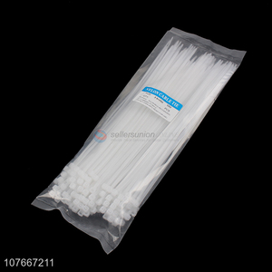 Durable reusable heavy duty nylon cable ties