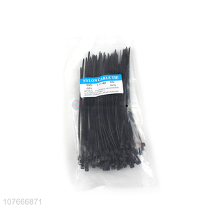 Hot sale low price black heavy duty nylon cable tie