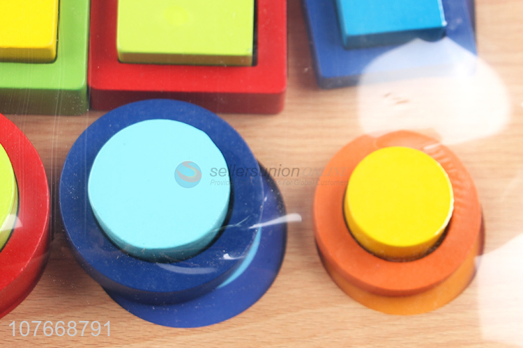 Creative Design Geometric Shape Building Blocks Puzzle Toy