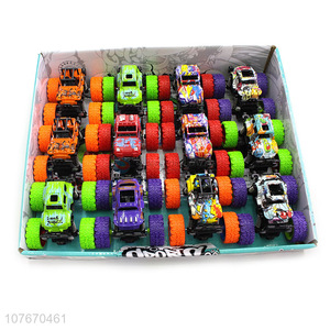 Hot sale purple simulation off-road vehicle children's toy car