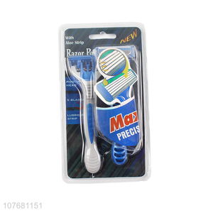 Good sale durable 5blades shaving razor with pivoting head