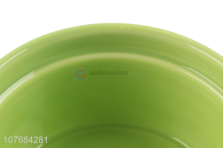 Fashion Design Large Ceramic Bowl Soup Bowl Colorful Tableware