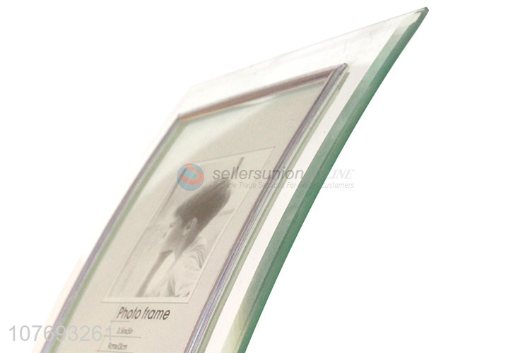 Personalized Design Curved Photo Frame With Standoff