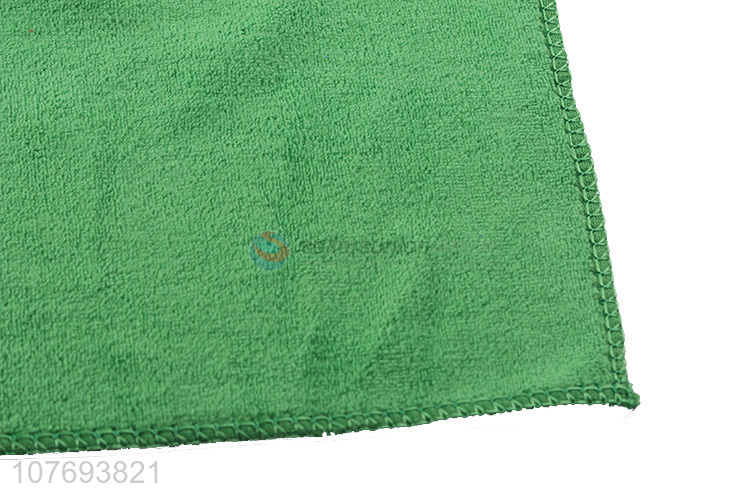 Preferred thin fiber car cleaning towels for car washing and cleaning