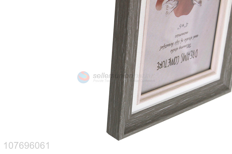 Unique high-end decorative plastic photo frame picture frame