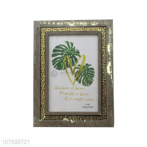 Excellent quality living room decoration plastic picture frame