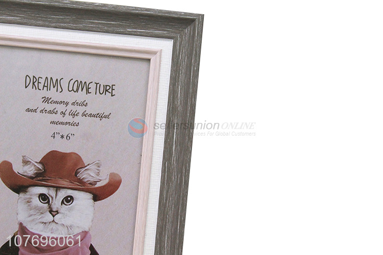 Unique high-end decorative plastic photo frame picture frame