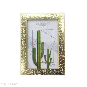 Wholesale modern textured photo frame standing photo frame