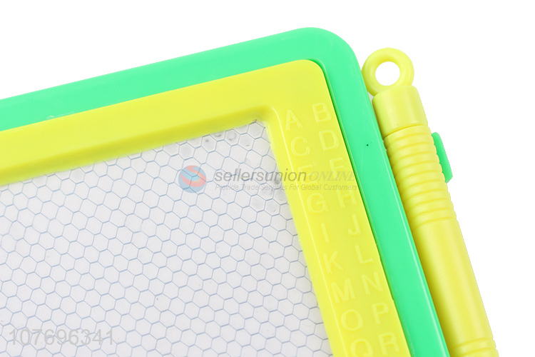 Educational toys erasable magnetic drawing board with pen for children