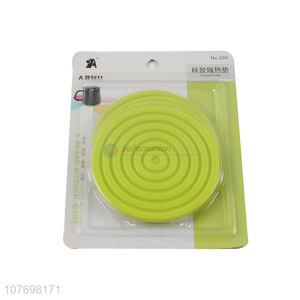 Wholesale Round Silicone Heat Pad Heat Insulated Pad