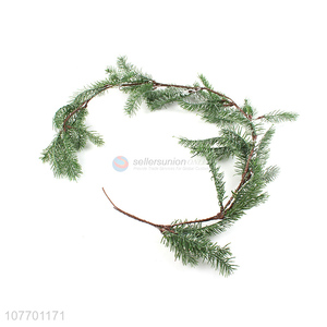 Wholesale Christmas ornaments artificial pine needle with long stem