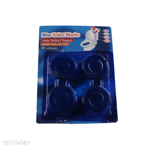 High quality blue bubble toilet cleaner block for cleaning