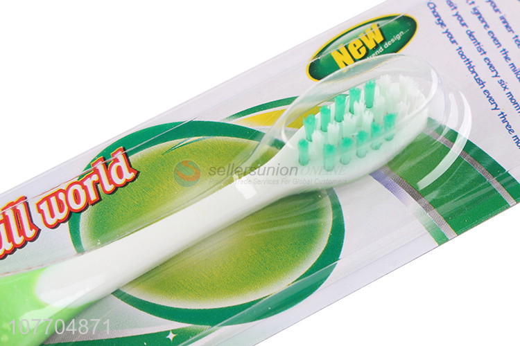 Cute design comfortable soft children toothbrush