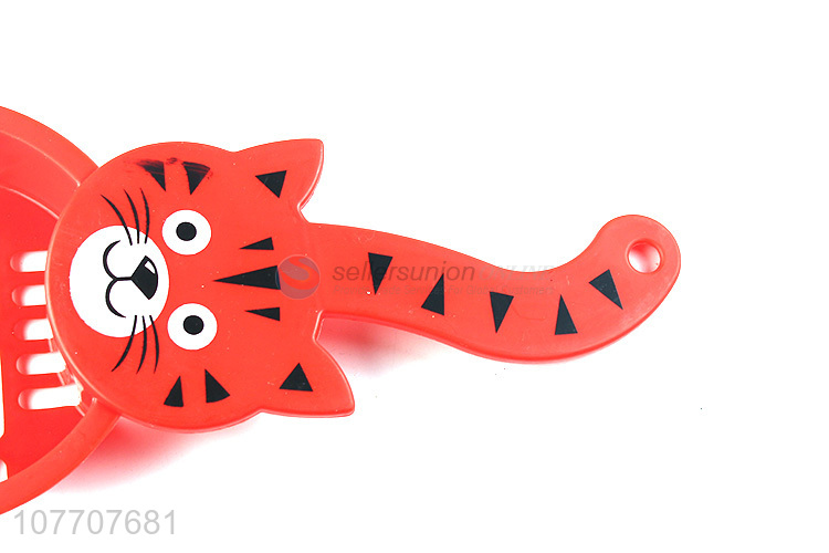 Factory direct sale of red cat litter shovel for shoveling poop