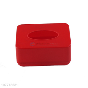 Popular product red tissue box for home décor