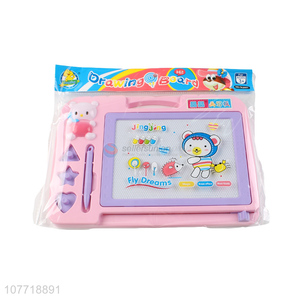 Preschool kids educational tools toy magnetic drawing board 