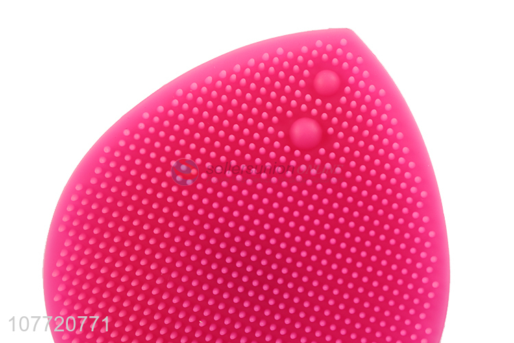 Drop Shape Silicone Facial Cleaning Mat Makeup Wash Face Brush