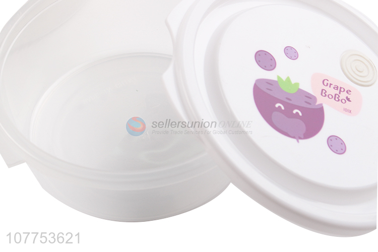 Good Sale Round Plastic Preservation Box Food Storage Box