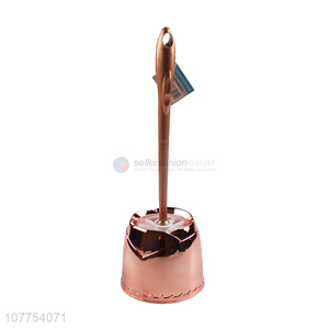 Custom Non-Slip Handle Toilet Brush With Holder For Sale