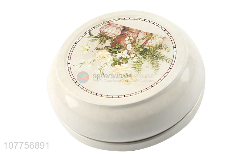 Top Quality Round Tin Box Fashion Collectables Tin Can