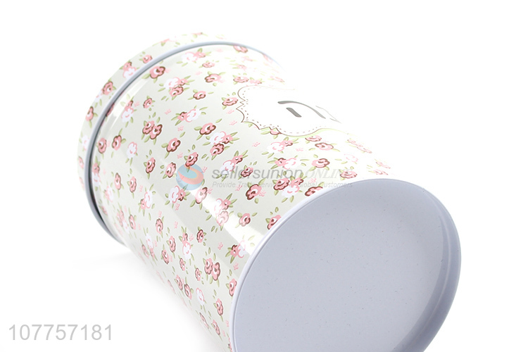 Good Sale Cylindrical Jar Fashion Tin Can Tea Jar