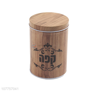 New Arrival Cylindrical Jar Multipurpose Storage Box Tin Can