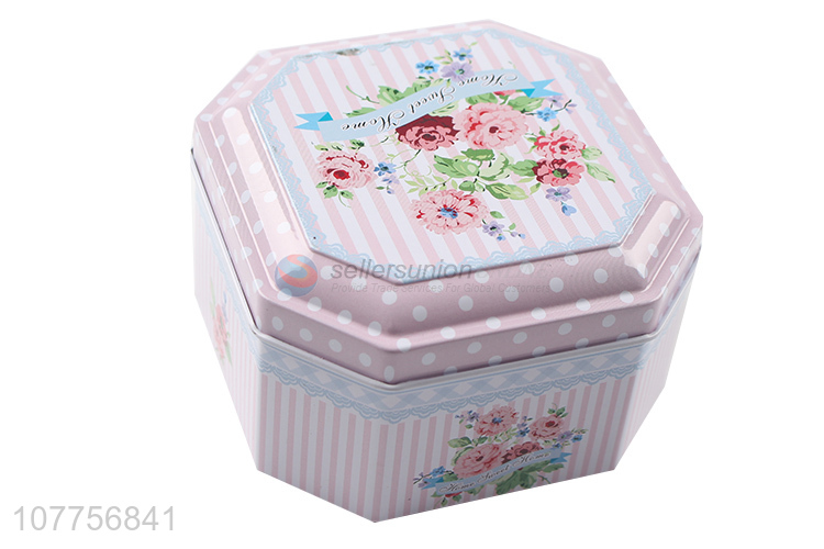 Best Selling Three Sizes Tin Cans Colorful Storage Box Gift Box